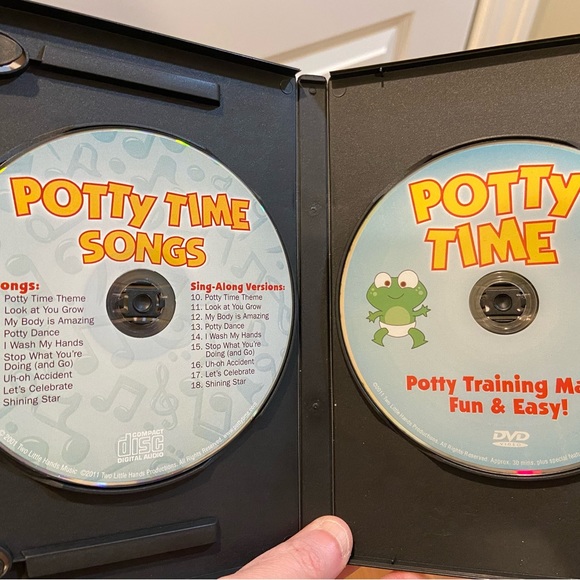 Signing time potty time dvd and music cd - Picture 2 of 3